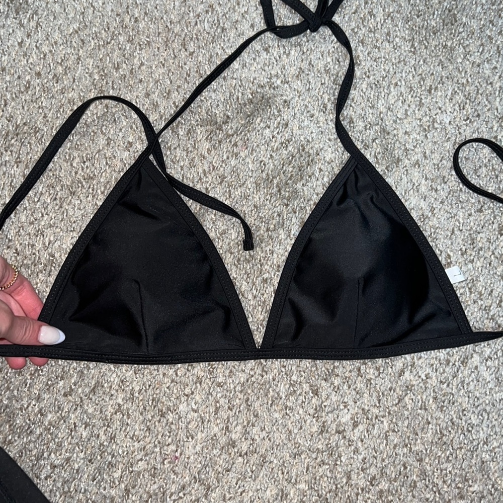 black bikini